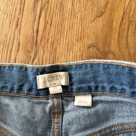 J Crew Midrise Denim Shorts Size 25 - Picture 3 of 5
